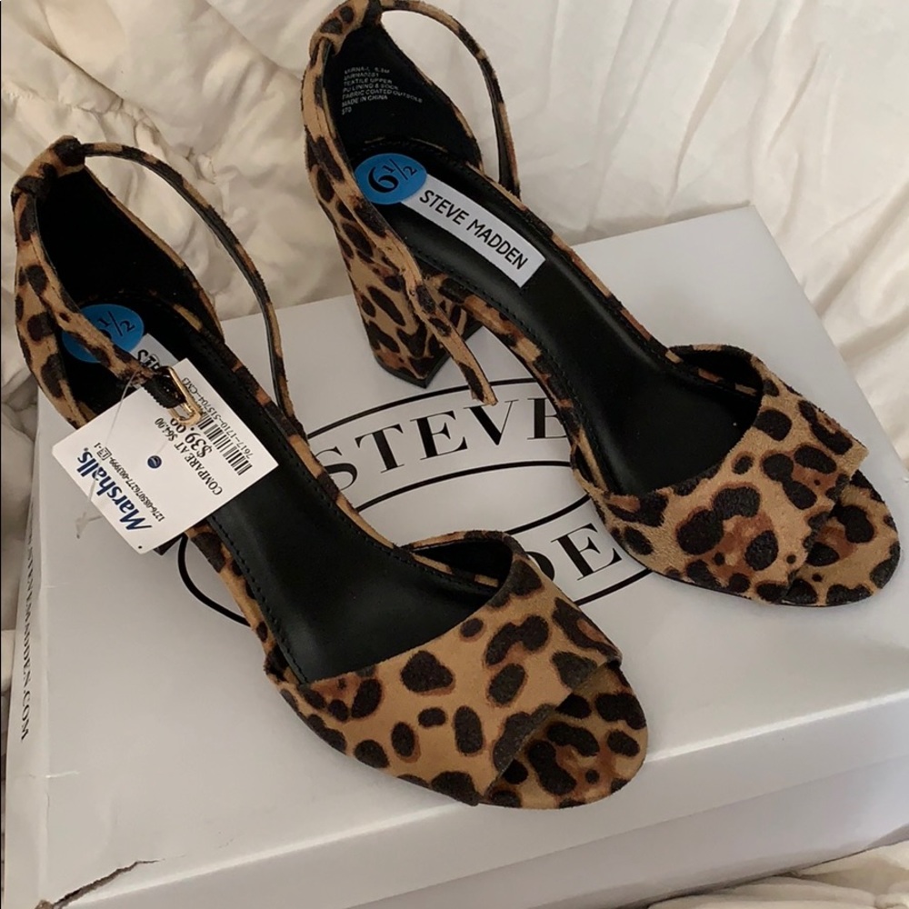 Cheetah heels
